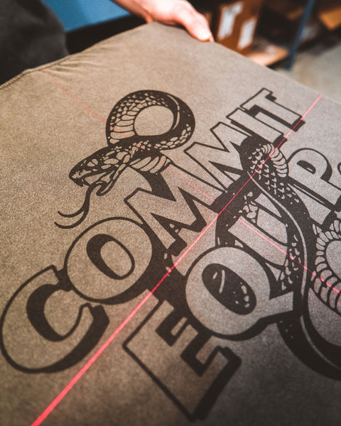 Otto Print – Custom Screen Printing for COMMIT EQ. Clothing, High-Quality Apparel Branding