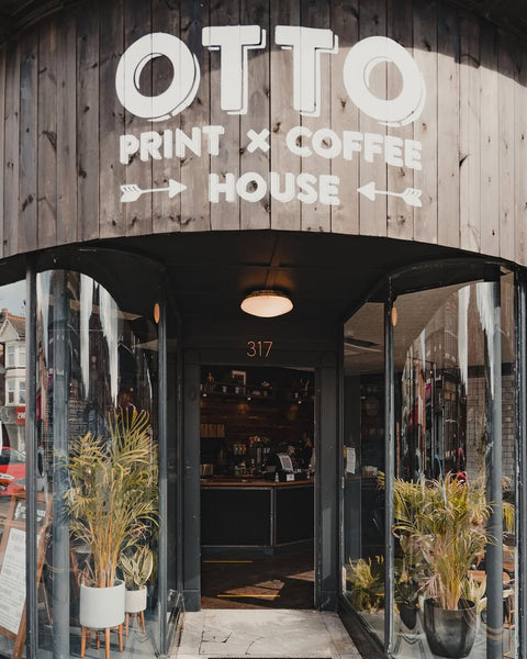 Otto Coffee House – Welcoming Entrance to Specialty Coffee Shop in Bournemouth