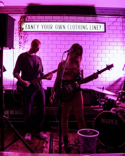 Otto House Live Music – Ambient Lighting and Decorative Setup for a Vibrant Concert Experience