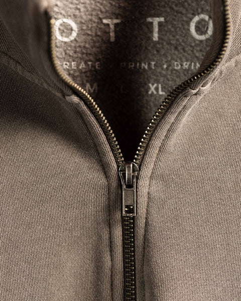 Otto House Ladies' Half - Zip Sweatshirt - OTTO HOUSESweatshirt