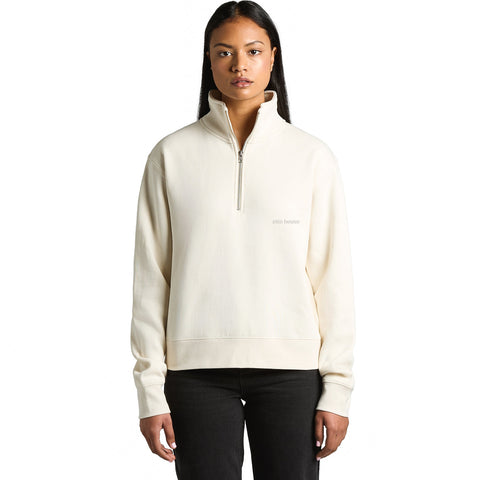 Otto House Ladies' Half - Zip Sweatshirt - OTTO HOUSESweatshirt