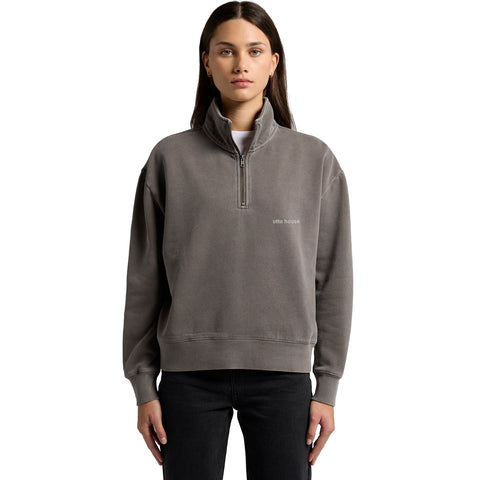 Otto House Ladies' Half - Zip Sweatshirt - OTTO HOUSESweatshirt