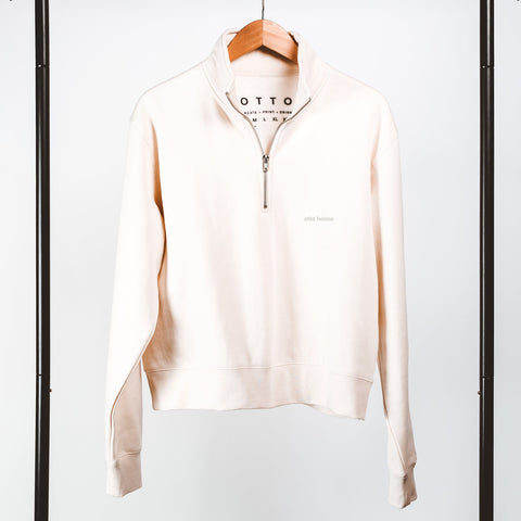 Otto House Ladies' Half - Zip Sweatshirt - OTTO HOUSESweatshirt