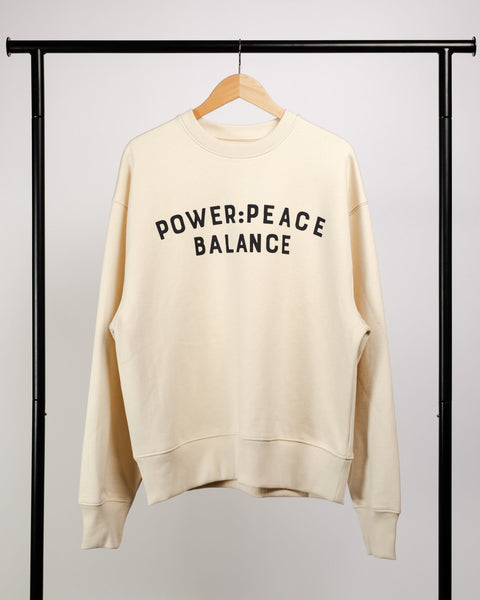 Power:Peace Balance Oversized Sweatshirt - OTTO HOUSESweatshirt