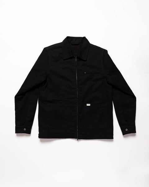 Workers Canvas Heavy Jacket by Otto House – Durable Utility Jacket for Everyday Wear