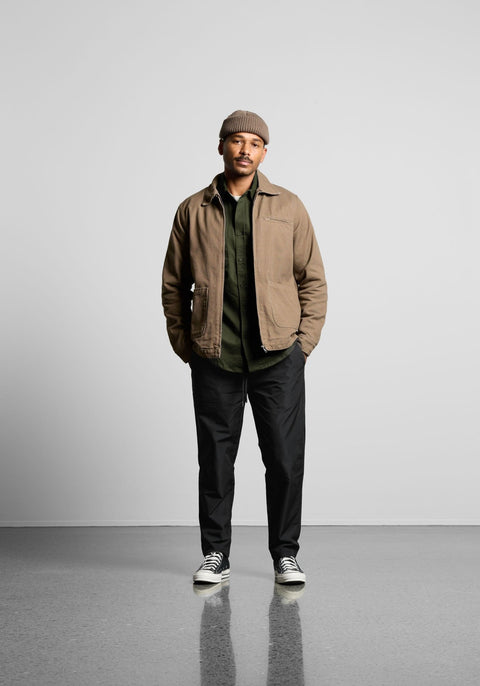 Workers Canvas Heavy Jacket by Otto House – Durable Utility Jacket for Everyday Wear